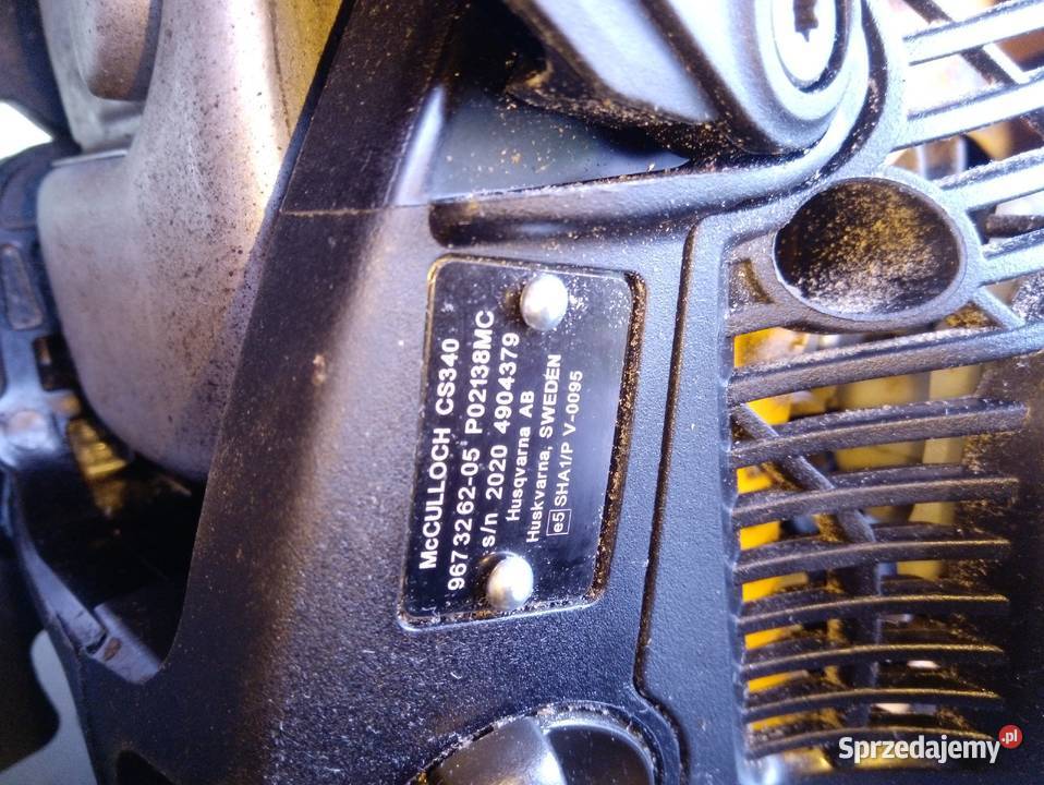piła spalinowa Mccolluch Huskvarna Szwecja Narzędzia Mińsk Mazowiecki