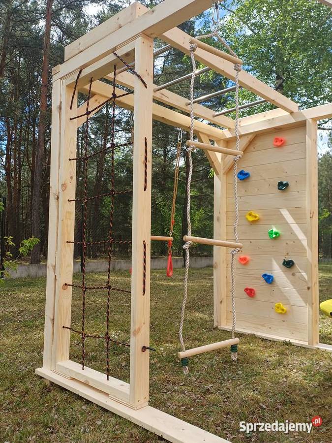 MEGA Plac zabaw Małpi Gaj OLI wspinaczki wieża Płock