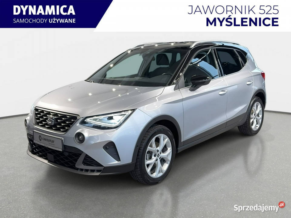 Seat Arona VAT 23 FR 10TSI 110 M6 2022 r salon I lakier metallic Seat Myślenice sprzedam