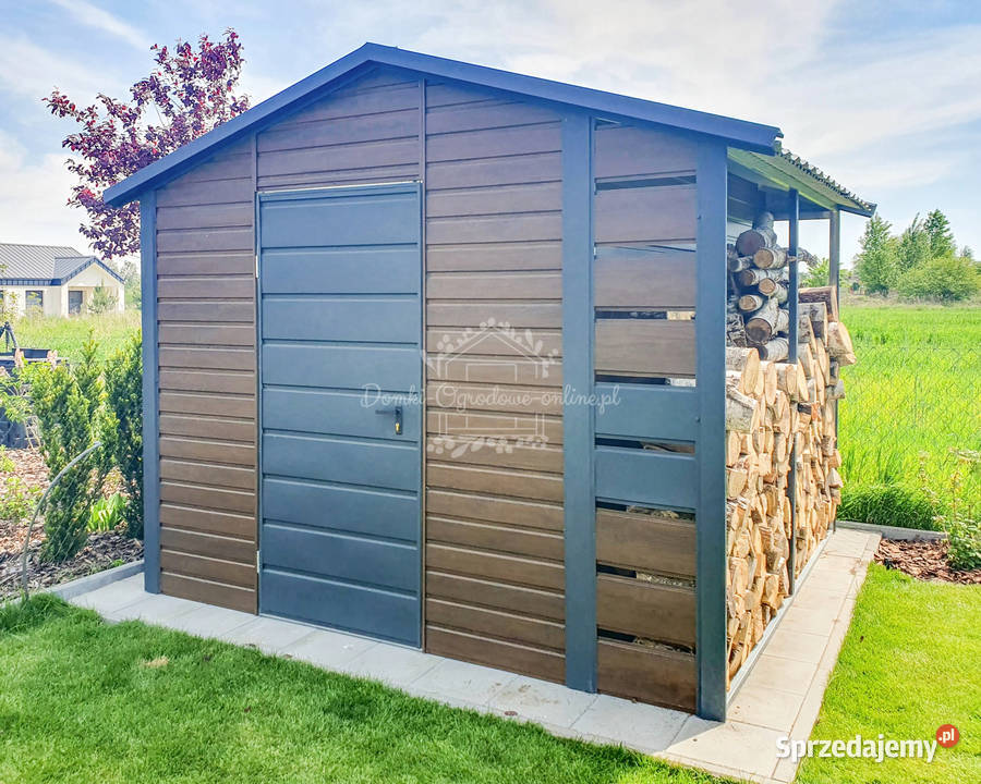 Schowek Domek Ogrodowy 25x3m Wiata 05m Drewutnia