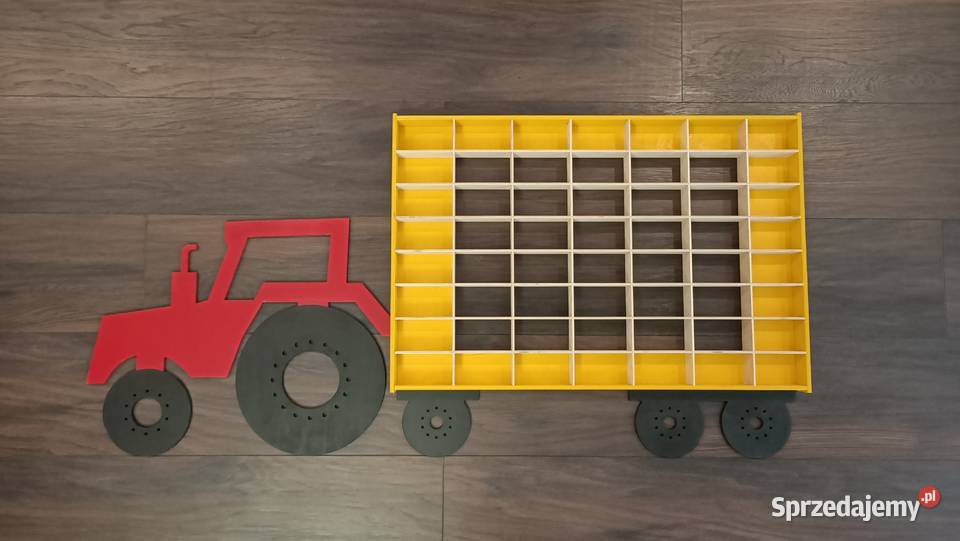 Półka regał półeczki na resorówki autka zabawki Chomranice