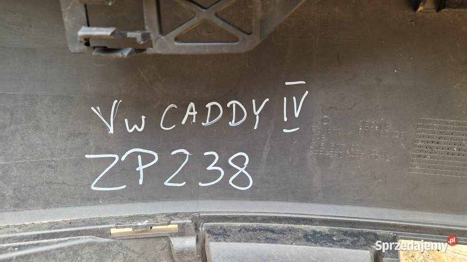 VW CADDY 4 IV ZDERZAK PRZÓD PRZEDNI 2K5807221A Słowikowo sprzedam