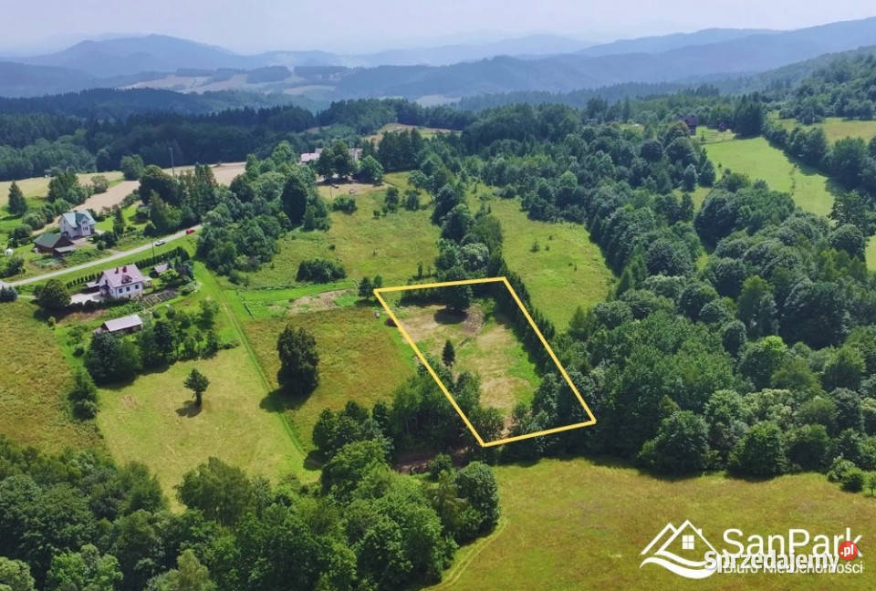 sprzedaży gruntu 4688m2 Bereżnica Wyżna kanalizacja