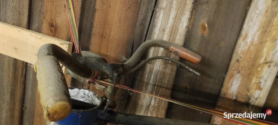 Stary zabytkowy rower Miejskie Augustów