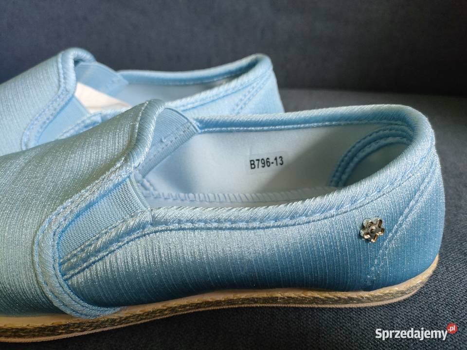 Balada Espadryle Slip On niebieskie rozmiar 39 śląskie Bielsko-Biała sprzedam