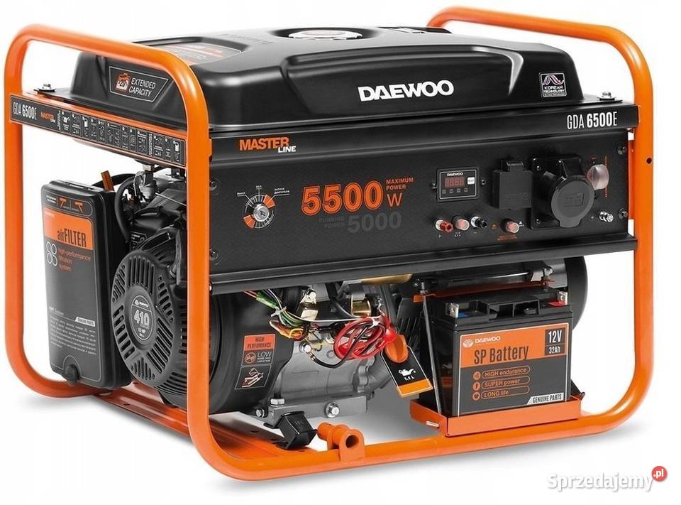 DAEWOO GDA 6500E AGREGAT GENERATOR PRĄDOTWÓRCZY Opalenica