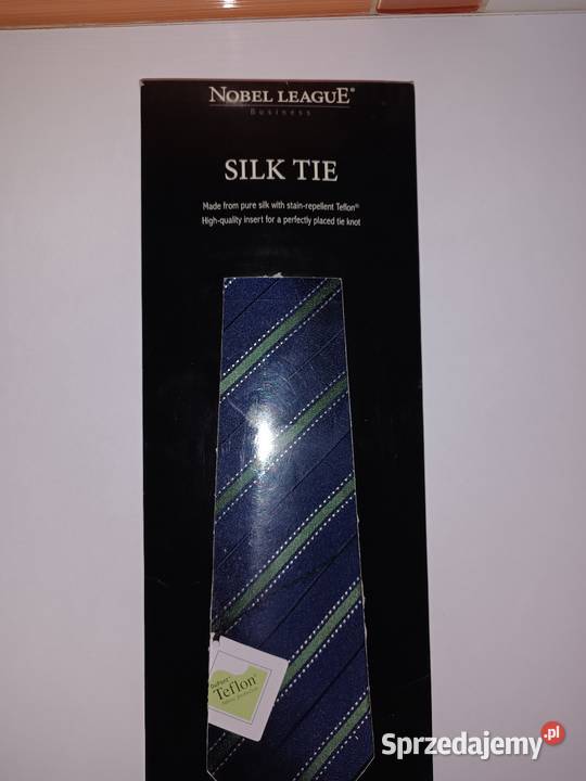 Krawat jedwabny NobleLeague kujawsko-pomorskie Bydgoszcz