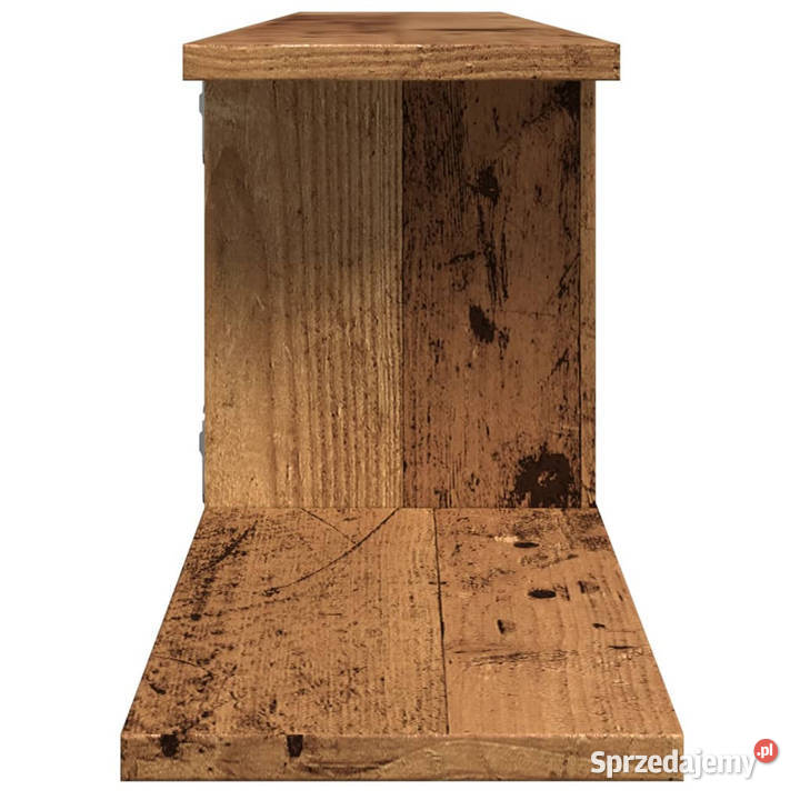Wisząca szafka pod TV stare drewno 125x18x23 Warszawa sprzedam