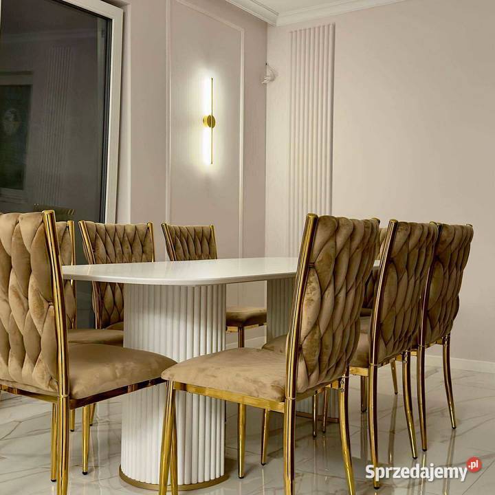 Stół LORIS stół z lamelami AKANT Meble Gierałtowiczki sprzedam