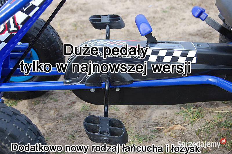 BAWIBUS pojazd GOKART NA PEDAŁY pompowane koła Myszków sprzedam