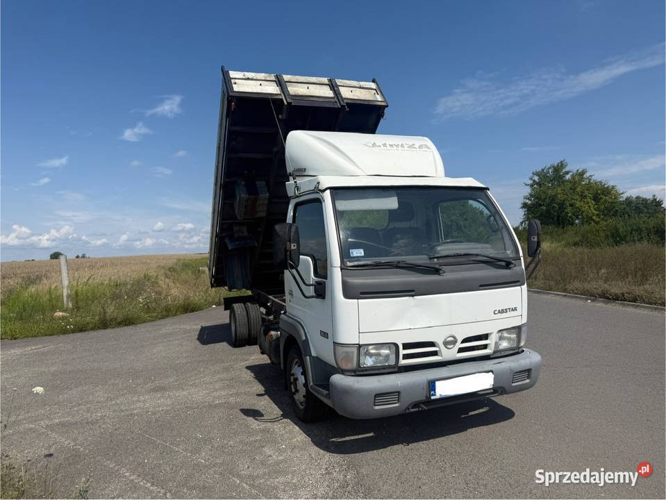 Nissan Cabstar 30 WYWROT WYWROTKA KIPER 8T Salon 3333cm3 Samochody ciężarowe Ostrów Wielkopolski sprzedam