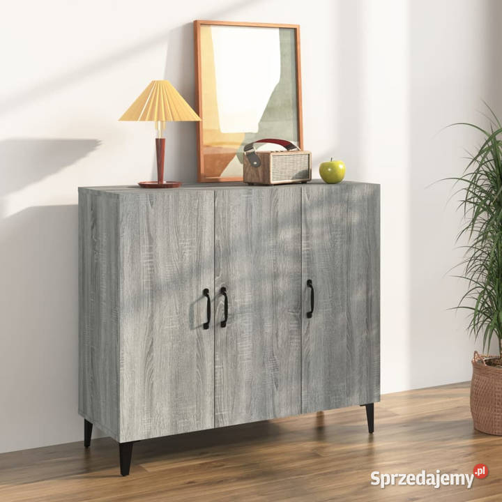 Szafka szary dąb sonoma 90x34x80 materiał Warszawa sprzedam