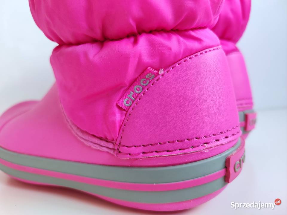 Śniegowce kalosze Kids Winter Puff Boot Crocs śląskie