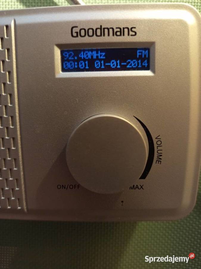 Radio turystyczne cyfrowe Goodmans 349746 DABFM