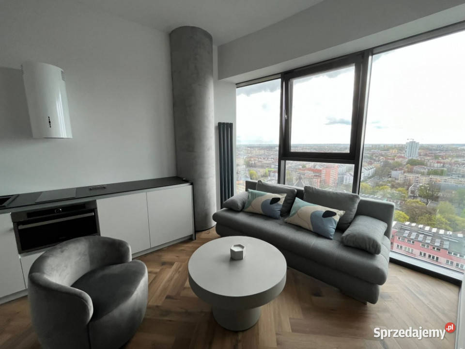 Apartament w HANZA TOWER 19 piętro 2 pokoje Szczecin