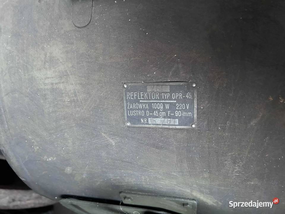 Reflektor lotniczy TYP OPR45 Łańcut