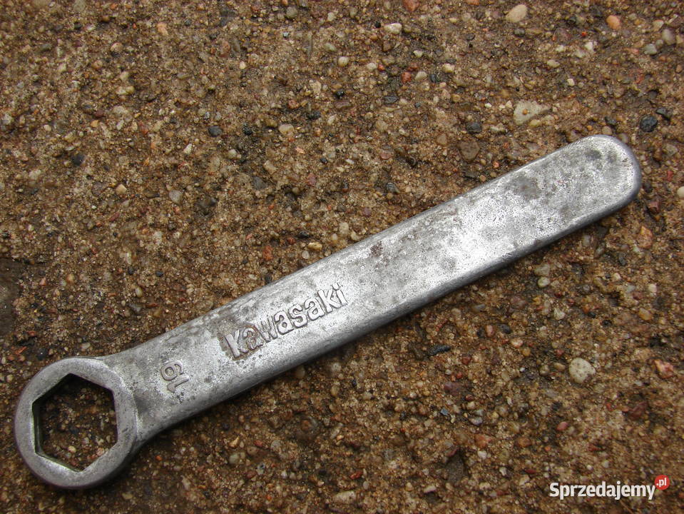 Klucz oczkowy motocyklowy Kawasaki 19mm Made in Normalia Starogard Gdański sprzedam