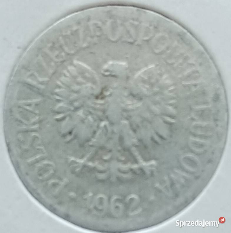 20 Groszy 1962 r PRL 1 Rzadkość Antyki, Sztuka, Kolekcje Konin
