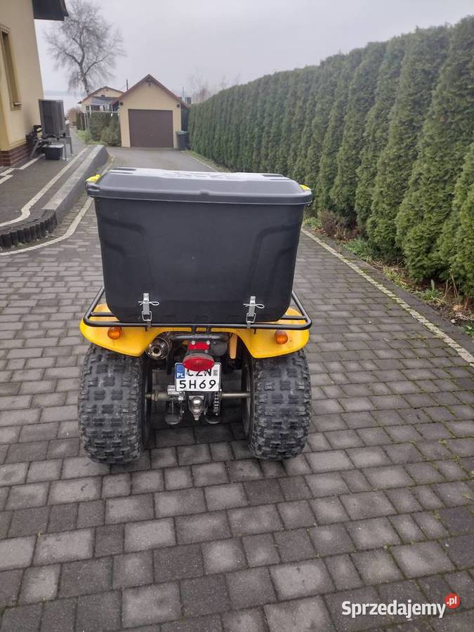 Quad KYMCO MXER 1513 pług do odśnieżania kufer Kymco Rogowo