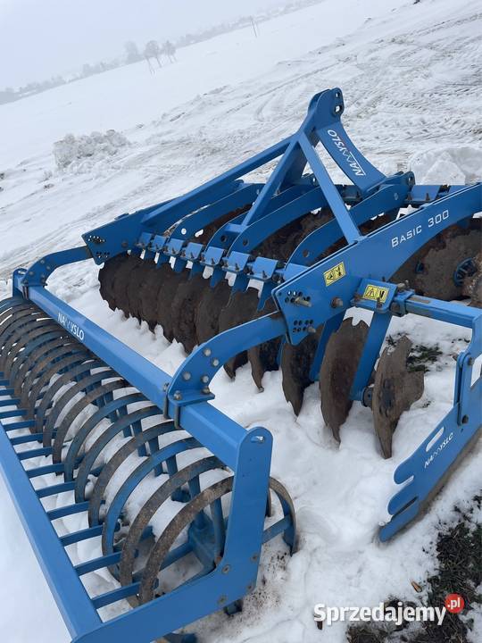 Brona Talerzowa 3m Namyslo wał daszkowy lubelskie Skrzynice Pierwsze sprzedam