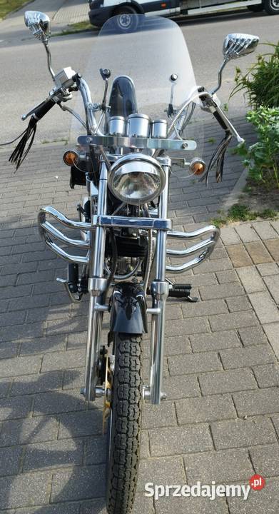 Motorower Chopper Kingway manualna Kock