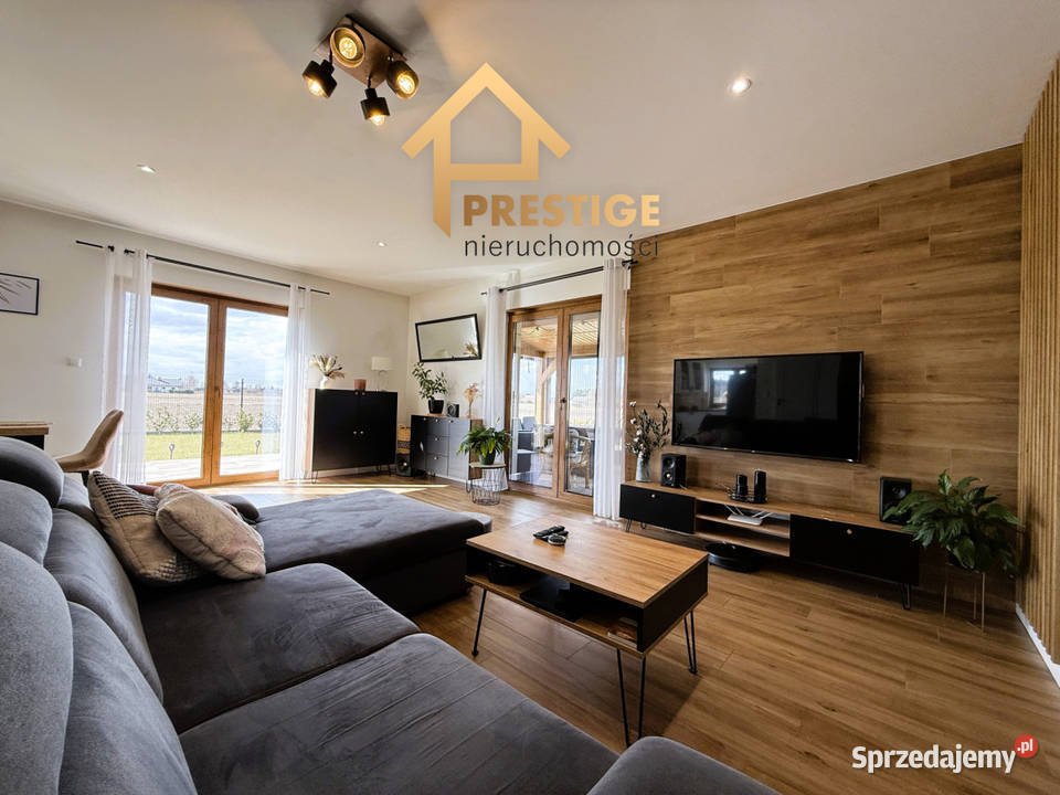 Parterowy dom wysoki standard na przedmieściach Konin