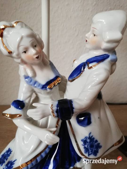 Lampa ozdobna z figurkami małopolskie sprzedam