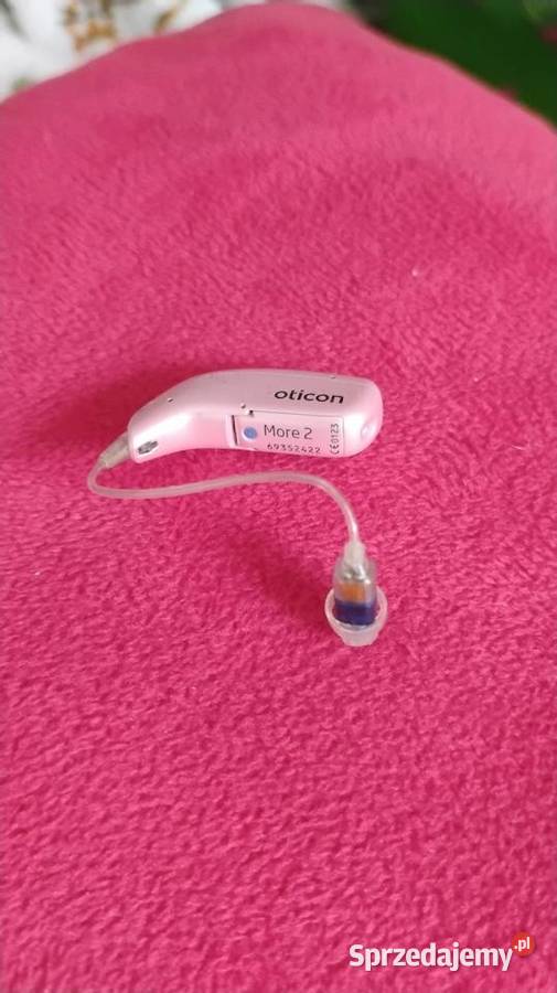 Aparat słuchowy różowy Aparaty Stalowa Wola