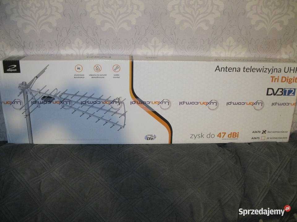 Antena telewizyjna Dipol 442148 Tri Digit DVBTT2