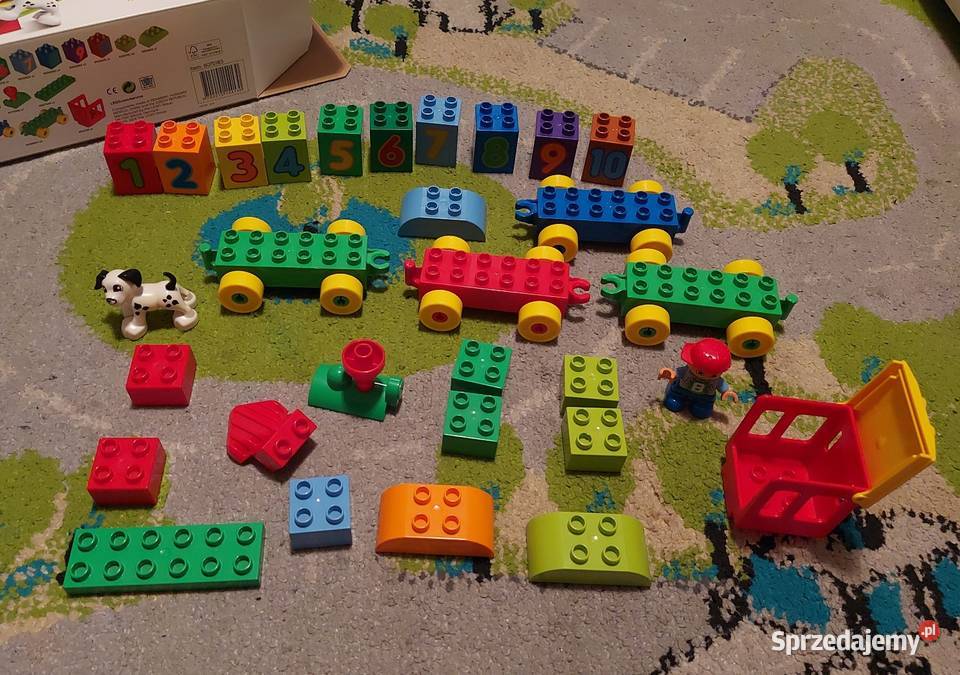LEGO DUPLO 10558 Pociąg z cyferkami pudełko Warszawa