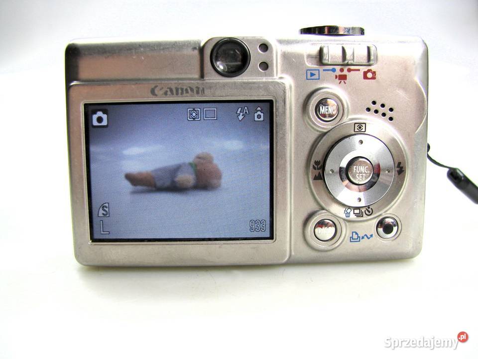 CANON POWERSHOT SD300 DIGITAL ELPH 4MPIX APARAT świętokrzyskie Brody sprzedam