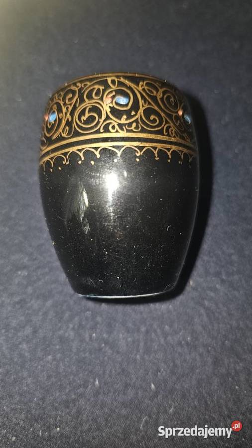 Kieliszki Pozłacane z turkusami i rubinami Katowice