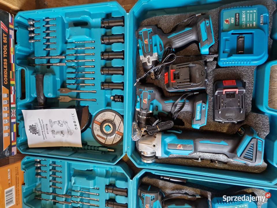 Zestaw narzędzi akumulatorowych WKRĘTARKA wielkopolskie Głogowa