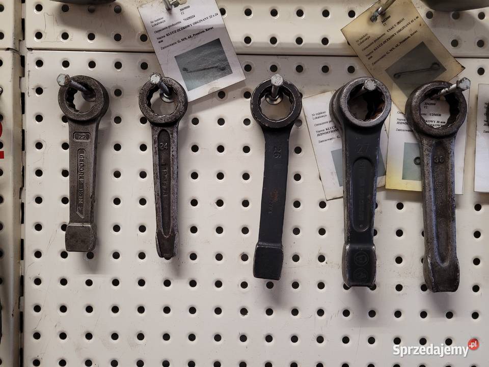 WIELKI ZESTAW klucze oczko do pobijania 2280 mazowieckie Stojadła