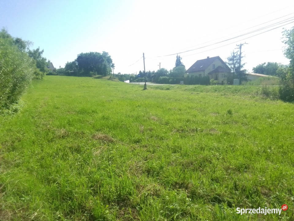 Na sprzedaż działka budowlana asfalt małopolskie Zagacie