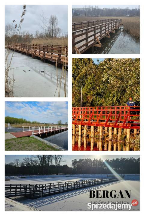 Pomosty pływające na pływakach pomost pływający wielkopolskie Międzychód