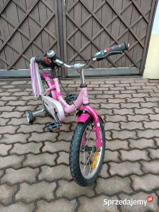 Rowerek różowy 16 sprzedam