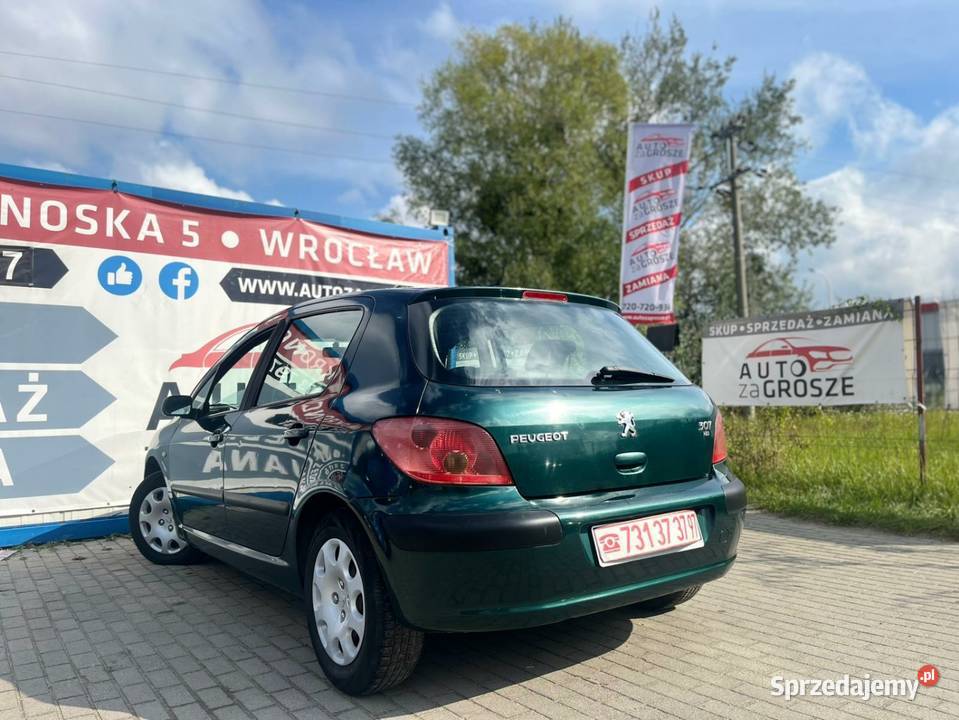 Peugeot 307 20 HDI 90 Klimatyzacja Dl Wrocław