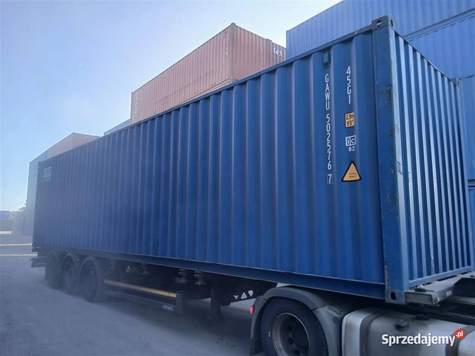 Kontenery morskie sprzedaż transport wynajem wielkopolskie Zbąszyń sprzedam