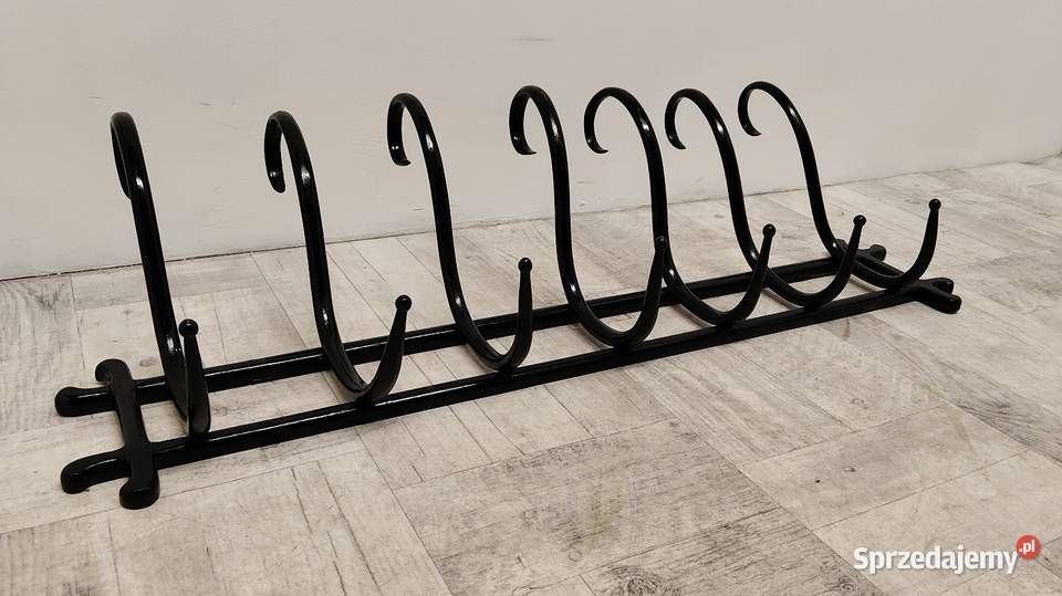 wieszak na ubrania na ścianę gięty buk Thonet