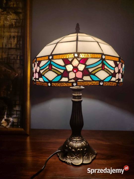 Lampa witrażowa Brzozów