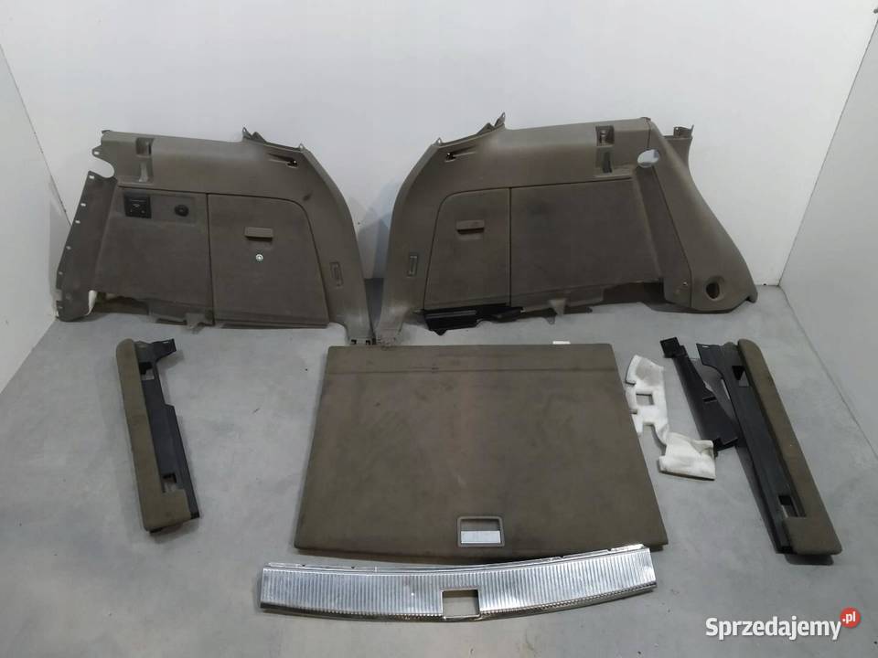 TAPICERKA BOCZEK BAGAŻNIKA PODŁOGA OSŁONA PASA Części samochodowe