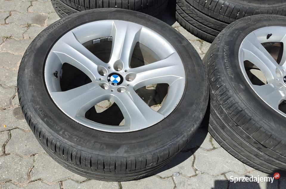 Komplet Alufelg 19 x4 R19 BMW X5 opony mazowieckie Ciechanów