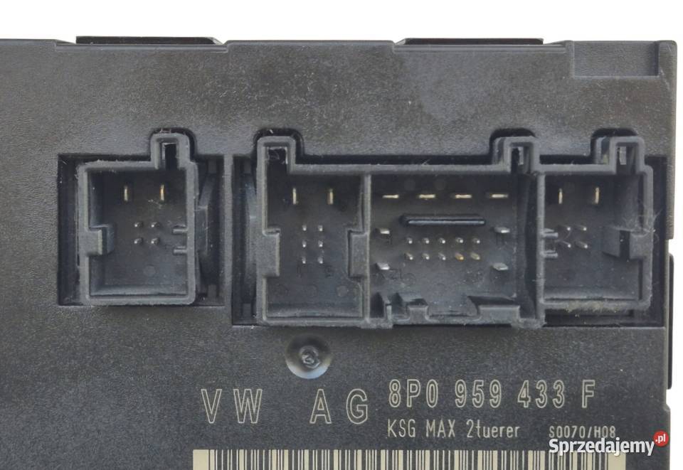 MODUŁ KOMFORTU AUDI A3 8P 8P0959433F 5DK 008 Działoszyce sprzedam