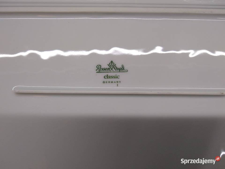 Półmisek królewski Rosenthal Biała Maria Classic wielkopolskie