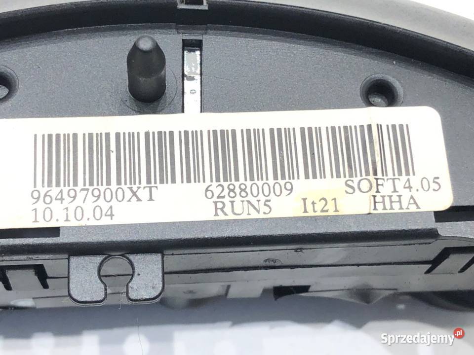 PRZEŁĄCZNIKI KIEROWNICY CITROEN C4 I 96497900XT podkarpackie