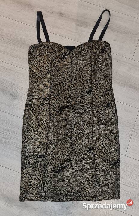 Sukienka damska złoto 38M łódzkie