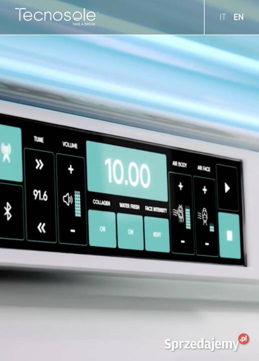 Solarium Tecnosole Riviera 2025 Nowość HIT Płock sprzedam