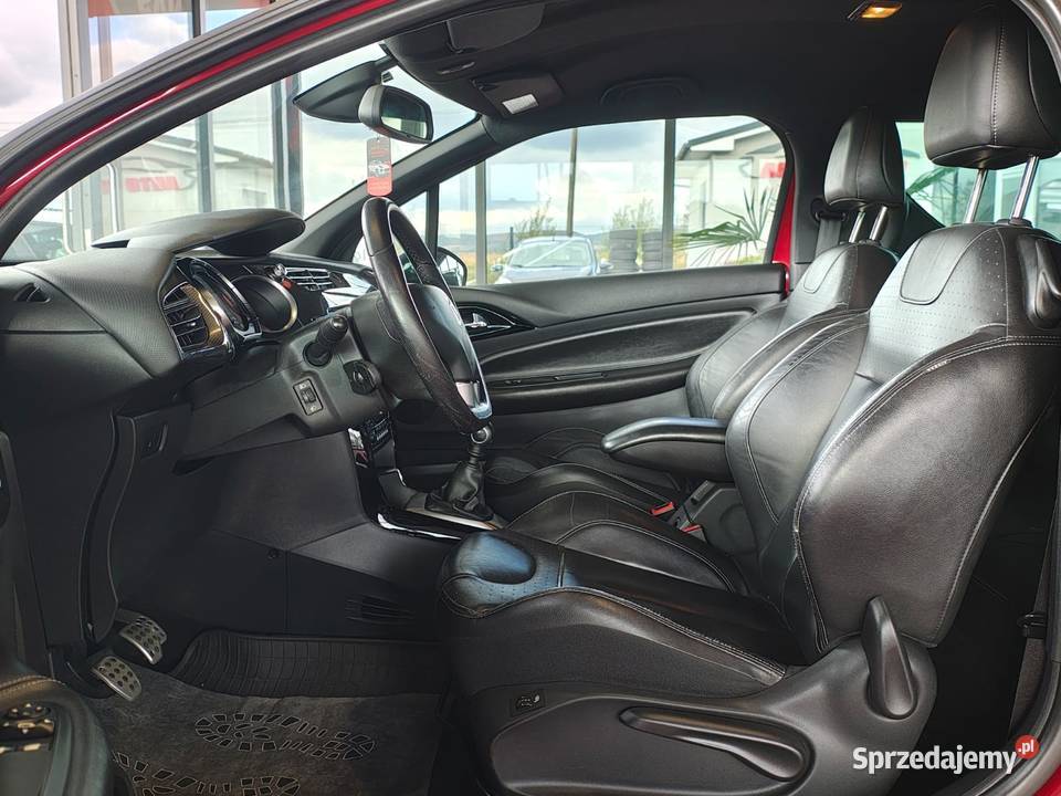 Citroen DS3 16Beznyna 150 Piękny kolor Skórzane ASR (kontrola trakcji) podkarpackie Zarszyn