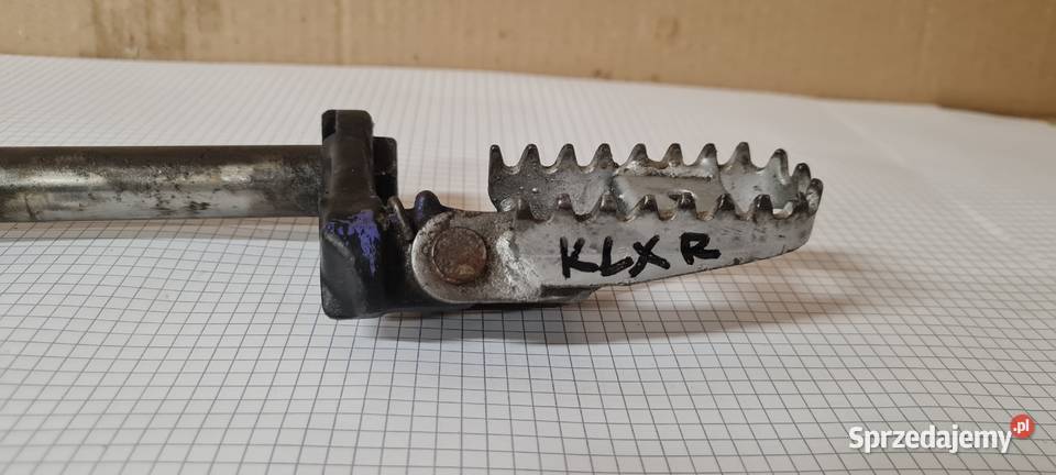 Kawasaki KLX 650 R podnóżek set lewy kierowcy Warszawa sprzedam